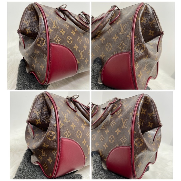 Monogram Shine Doc PM Bordeaux - Picture 6 of 16